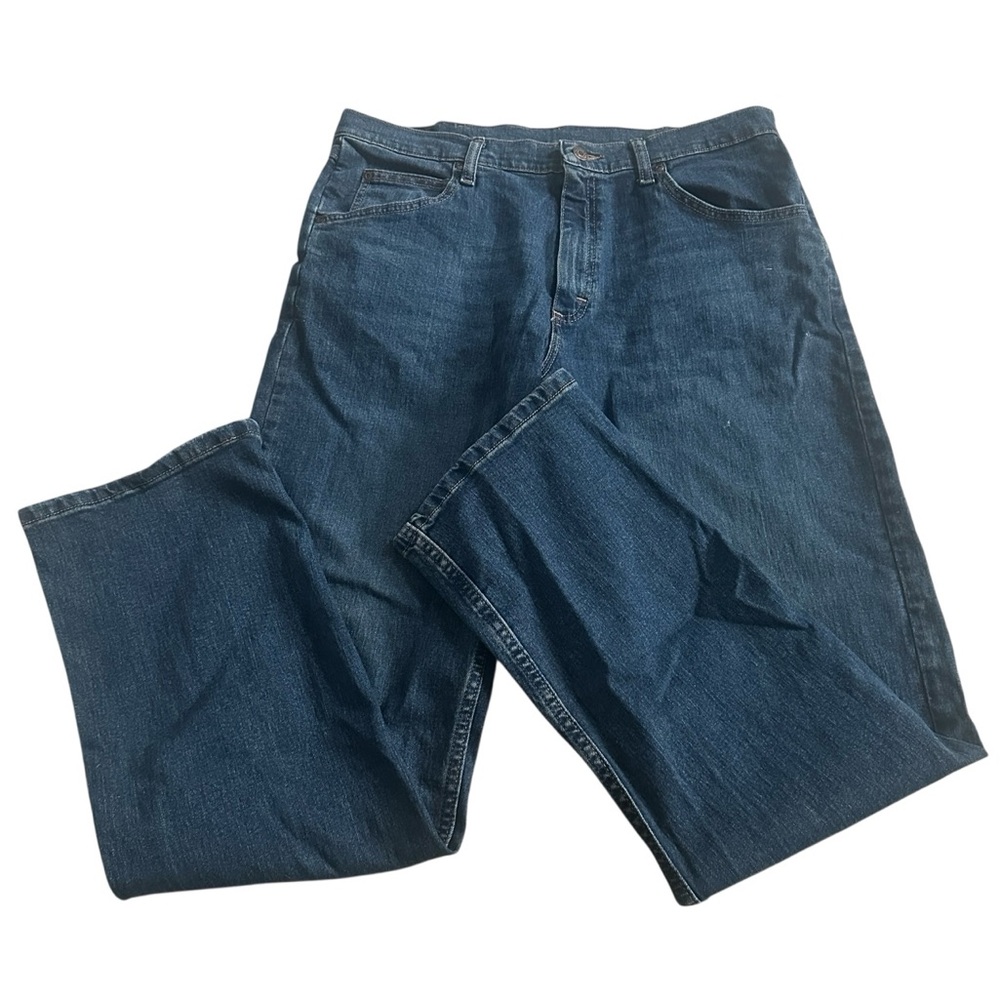 Wrangler Straight Leg Denim Jeans Mens 34โ X 34